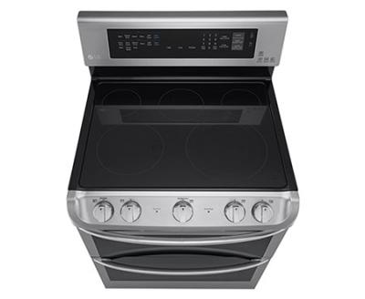 30" LG 7.3 Cu. Ft. Electric True Double Oven Range With ProBakeConvection And EasyClean - LDE5415ST