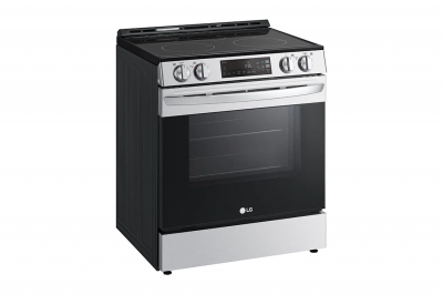 30" LG 6.3 Cu. Ft. Smart Wi-Fi Enabled Electric Slide-in Range In Stainless Steel - LSEL6331F