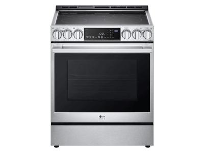 LG STUDIO 6.3 Cu.Ft. InstaView Electric Slide-in Range With ProBake Convection and Air Fry - LSES6338F