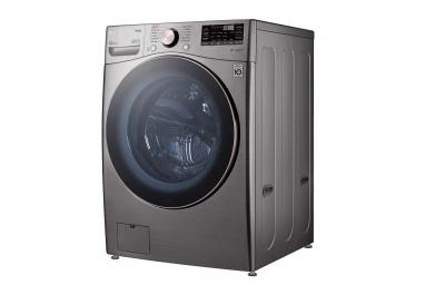 27" LG 5.2 Cu. Ft. Front Load Washer With AI Sensor Dry - WM3850HVA