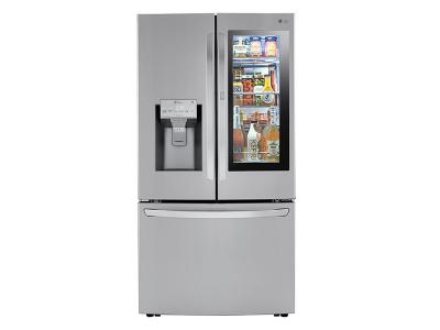 36" LG InstaView Door-in-Door with Craft Ice Maker French Door Refrigerator - LRFVS3006S