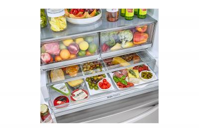 36" LG 30 cu.ft. Door-In-Door Refrigerator with Craft Ice - LRFDS3016S