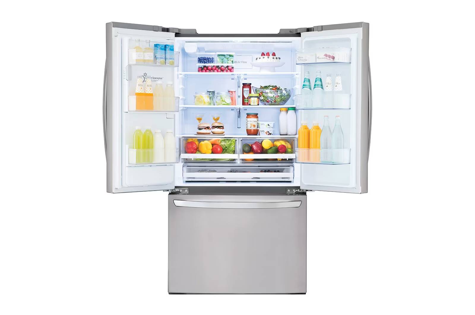 LG 27 Cu. ft. Side-By-Side InstaView Refrigerator LRSOS2706S