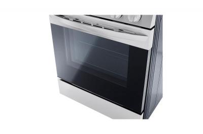 30" LG 5.8 Cu. Ft. Smart Wi-Fi Enabled Fan Convection Gas Range With Air Fry And EasyClean - LRGL5823S