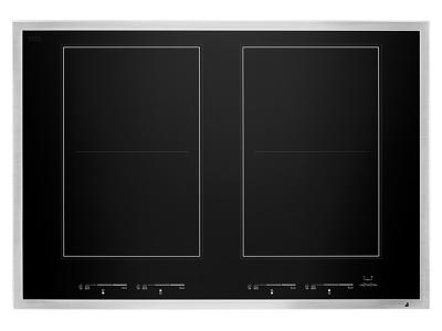 30" Jenn-Air Lustre Stainless Induction Flex Cooktop - JIC4730HS