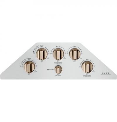 36" Café Built-In Deep-Recessed Edge-to-Edge Gas Cooktop - CGP95363MS2