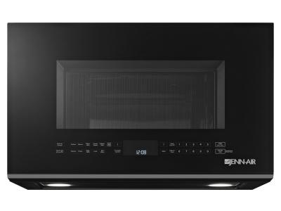 30"Jenn-Air 2.0 Cu. Ft. Black Floating Glass Over the-Range Microwave Oven - JMV8208CB