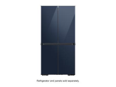 Samsung Bespoke 4-Door Flex Refrigerator Panel in Navy Glass - RA-F18DBB41/AA