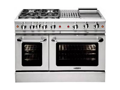 48" Capital  4.9 Cu. Ft. Freestanding Gas Range with 4 Open Burners - MCOR484BB-N