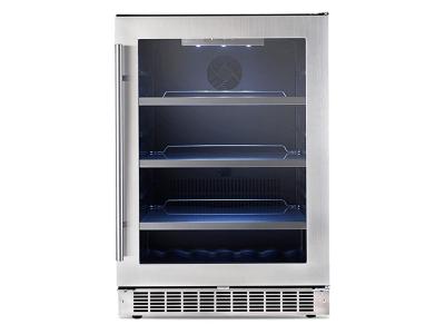 24" Silhouette Single Zone Beverage Centre - DBC056D2BSSPR