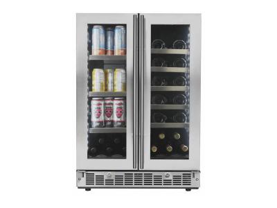 Whirlpool WUR35X24HZ - 24-Inch Wide Undercounter Refrigerator with Towel Bar Handle - 5.1 Cu. ft.