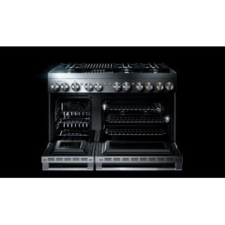 48" Jenn-Air Rise Dual-Fuel Professional Range With Gas Grill - JDRP648HL