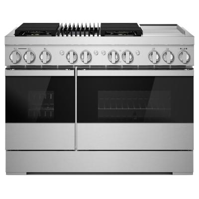 48" Jenn-Air Noir Dual-Fuel Professional Range - JDRP748HM