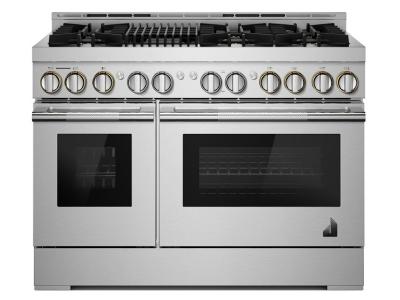 48" Jenn-Air Rise Gas Professional-Style Range With Infrared Grill - JGRP648HL