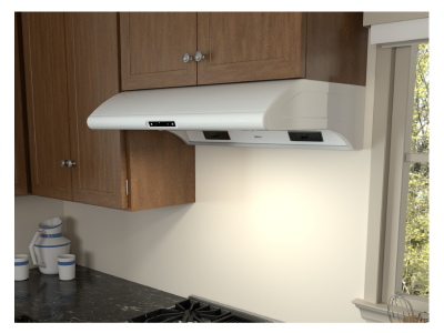 30" Zephyr Core Collection Typhoon Under Cabinet Range Hood in White - AK2100CW