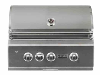 30" Coyote S Series Built-In Grill with 2 Infinity Burners - C2SL30LP