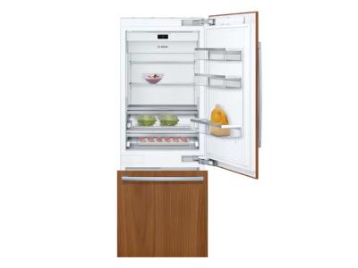 30" Bosch Benchmark Series Built-in Bottom Freezer Refrigerator In Panel Ready - B30IB905SP
