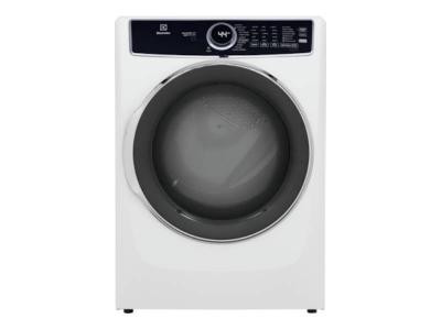 27" Electrolux 8.0 Cu. Ft. Electric Dryer with Stackable in White - ELFE763CBW