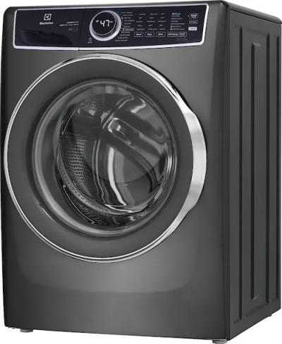 27" Electrolux 5.2 Cu. Ft. Front Load Washer with Energy Star Certified in Titanium - ELFW7637BT
