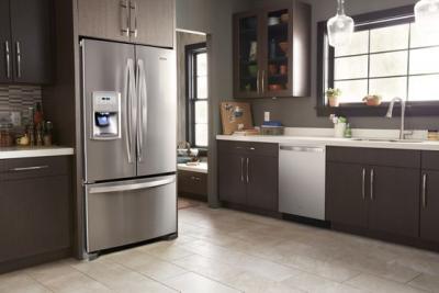 36" Whirlpool 20 Cu. Ft. French Door Refrigerator - WRF550CDHZ