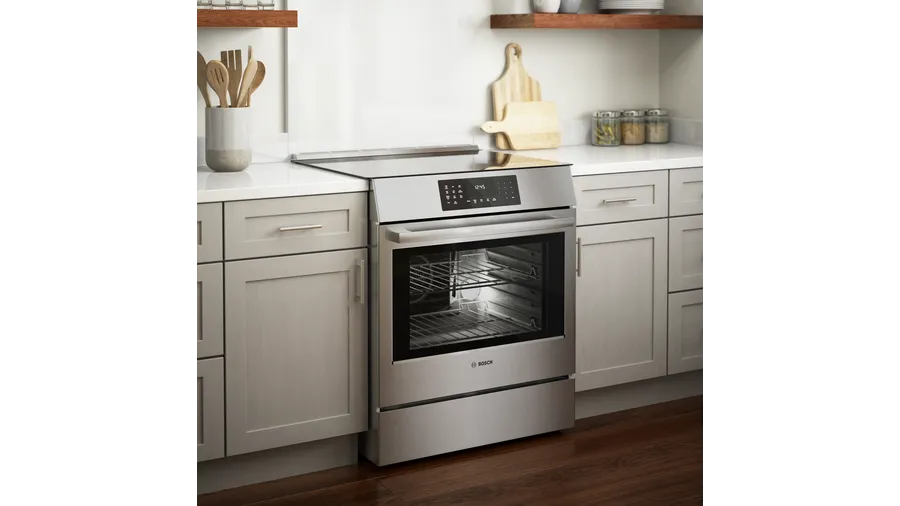 Bosch slide in induction range online