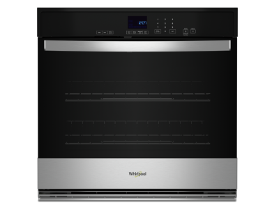 27" Whirlpool 4.3 Cu. Ft. Single Self-Cleaning Wall Oven in Stainless Steel - WOES3027LS