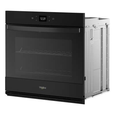 27" Whirlpool 4.3 Cu. Ft. Single Wall Oven with Air Fry in Black - WOES5027LB