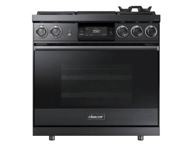 36" Dacor Contemporary Series Pro Dual-Fuel Steam Range With Griddle - DOP36M94DPM