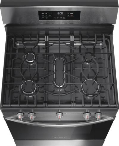 30" Frigidaire 5.1 Cu. Ft. Gas Range with Air Fry - FCRG3083AS