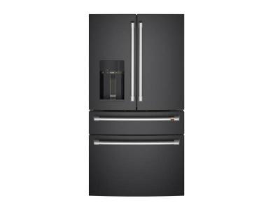 36" Café 27.8 Cu. Ft. Smart 4-Door French-Door Refrigerator - CVE28DP3ND1