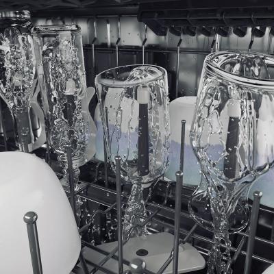 24" Café Interior Built In Dishwasher with Hidden Controls in Matte Black - CDT875P3ND1