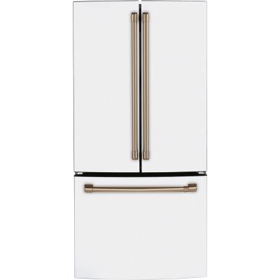 33" Café 18.6 Cu. Ft. Counter Depth French Door Refrigerator  - CWE19SP4NW2