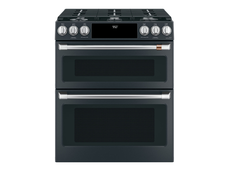 Ge cafe induction range on sale double oven