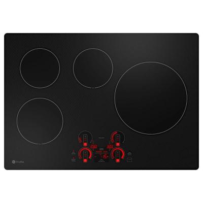 30" GE Profile Built-in Touch Control Induction Cooktop in Black - PHP7030DTBB