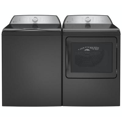 27" GE Profile 7.4 Cu. Ft. Electric Dryer in Diamond Grey - PTD60EBMRDG