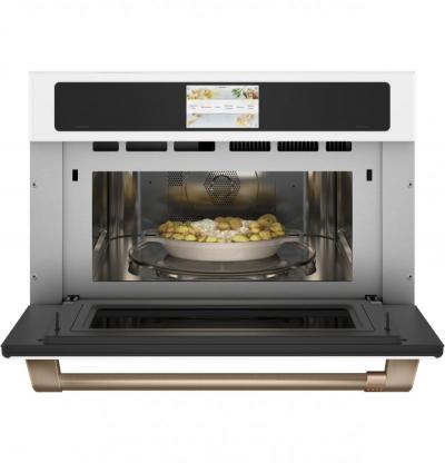30" Café Smart Five in One Oven with 120V Advantium Technology - CSB913P4NW2