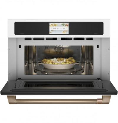 30" Café Smart Five in One Oven with 120V Advantium Technology - CSB913P4NW2