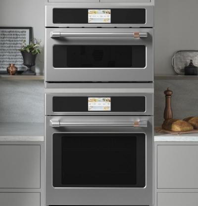30" Café Smart Five in One Oven with 120V Advantium Technology - CSB913P2NS1