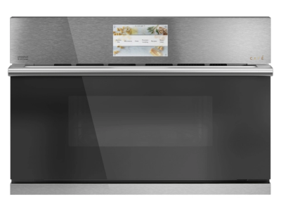 30" Café Smart Five in One Oven with 120V Advantium Technology in Platinum Glass - CSB913M2NS5