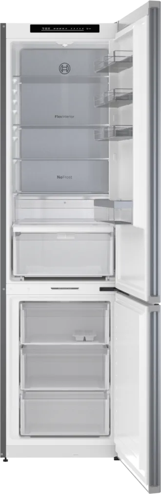 24" Bosch 500 Series Freestanding Bottom Freezer Refrigerator in Stainless Steel - B24CB50ESS