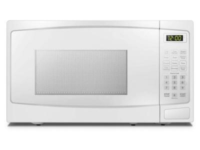 19" Danby 0.9 Cu. Ft. Microwave with Convenience Cooking Controls in White - DBMW0920BWW