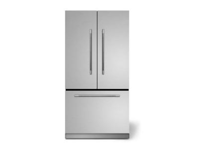 36" AGA 22.2 Cu. Ft. Counter Depth French Door Refrigerator in Stainless Steel  - MMCFDR23-SS