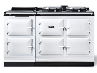 60" AGA R7 150 Series  with Warming Plate Hotcupboard Freestanding Electric Range - AR7560WWHT
