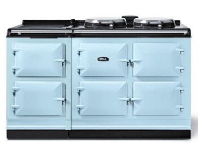 60" AGA R7 150 Series  with Warming Plate Hotcupboard Freestanding Electric Range - AR7560WDEB