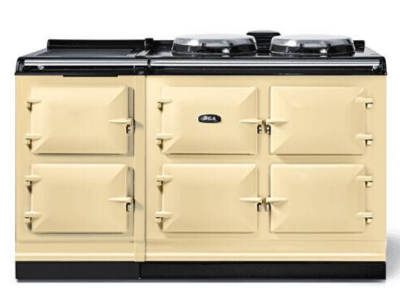 60" AGA R7 150 Series  with Warming Plate Hotcupboard Freestanding Electric Range - AR7560WCRM