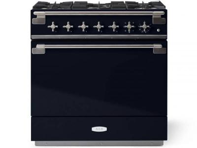 36" AGA Elise Dual Fuel Range with 5 Sealed Gas Burners - AEL361DFBLK