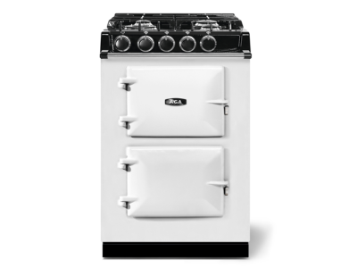 24" AGA classic Series Freestanding Dual Fuel Range with 4 Sealed Burners - ATC2DF-WHT