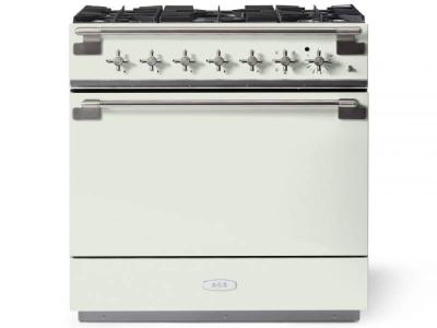 36" AGA Elise Dual Fuel Range with 5 Sealed Gas Burners - AEL361DFWHT