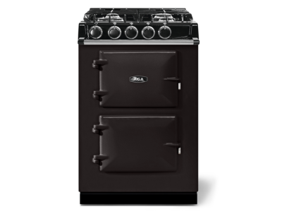 24" AGA classic Series Freestanding Dual Fuel Range with 4 Sealed Burners - ATC2DF-BLK
