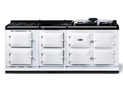 83" AGA Freestanding Dual Fuel Range with 4 Burners - AR7783WGLPWHT